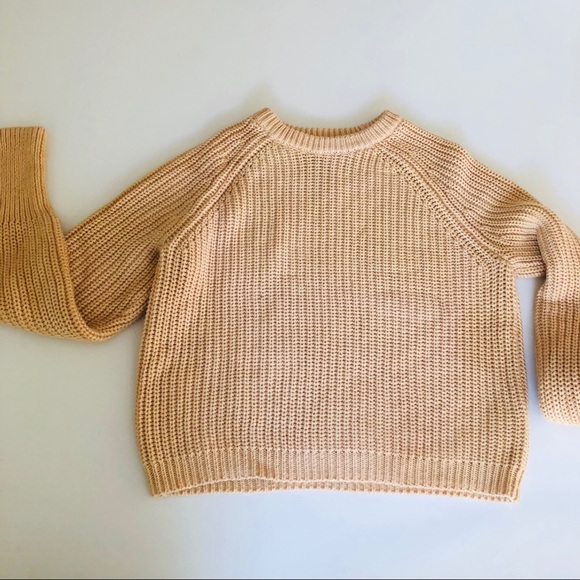 Sweaters - New hand-dyed 💯 cotton cropped fisherman sweater